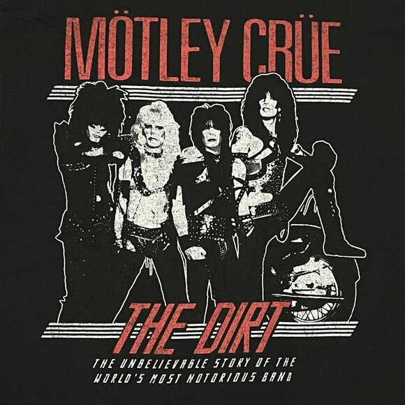 Mötley Crüe Dirt Rock T-shirts size Small - Picture 3 of 4